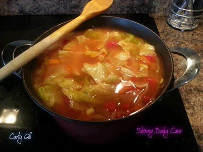 7-DAY DIET WEIGHT LOSS SOUP (WONDER SOUP!)

Share to save to your timeline!

INGREDIENTS
... ½ head of cabbage, chopped
1 cup celery, diced
1 cup white or yellow onion, diced
1 cup carrots, diced
1 green bell pepper, diced
2-3 cloves garlic, minced
4 cups chicken broth
14 oz can basil, oregano, garlic diced tomatoes
1 teaspoon oregano
1 teaspoon basil
½ teaspoon red pepper flakes
few shakes of black pepper
½ teaspoon salt (optional)
INSTRUCTIONS
Heat 2 tablespoons of olive oil in a large pot over medium heat.
Add celery, onions, bell peppers, and carrots.
Saute until slightly tender.
Stir in garlic.
Pour in chicken broth.
Stir in tomatoes and cabbage.
Bring to a boil and then reduce heat.
Cook until cabbage is tender.
Stir in oregano, basil, red pepper flakes, black pepper and salt (if using)
Taste broth and adjust seasoning if needed.
Like and Share, SHARE, SHARE!
✔ Like ✔ “Share” ✔ Tag ✔ Comment ✔ Repost ✔Follow me
To SAVE this , be sure to click SHARE so it will store on your personal page.
For more great recipes lots of fun, amazing ideas... !
Click and join our Facebook group ---> @[325703584178467:69:Lose the Weight Naturally]