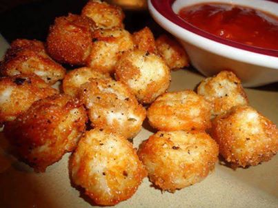 For when you decide you want to splurge a little.

OMG!!!!! Soooooooooo Easy!!! LOVE THESE!!!!!!!!!!!!!!!!!!!!!!
Share so it will be saved to your timeline!

Baked Cheese Balls

Cut up string cheese, dip in skim milk, then Italian bread crumbs.
Bake at 425 for 7-10 minutes.
Yummy Dipped in Marinara Sauce!!!

For More Yummy recipes, tips, and motivation,
please join us here --> https://www.facebook.com/groups/592144854136650/

And don't forget Share this to your timeline so you'll have a copy saved for yourself