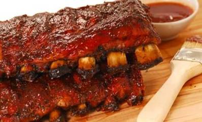 Best Ribs





Ingredients:

3 cups pineapple juice
1 1/2 cups brown sugar
1 1/2 Tablespoons mustard powder
1/3 cup ketchup
1/3 cup red wine vinegar
1 1/2 Tablespoons fresh lemon juice
2 Tablespoons soy sauce
1/2 teaspoon ground cloves
2 teaspoons ground ginger
4 cloves garlic, minced
1/2 teaspoon cayenne pepper
2 pounds baby back pork ribs
1 (18 ounce) bottle barbeque sauce

Directions:

In a large baking dish, mix together the pineapple juice, brown sugar, mustard powder, ketchup, red wine vinegar, lemon juice, and soy sauce. Season with cloves, ginger, garlic, and cayenne pepper.

Cut ribs into serving size pieces, and place into the marinade. Cover, and refrigerate, turning occasionally, for 8 hours or overnight.

Preheat oven to 275 degrees F . Cook ribs in marinade for 1 1/2 hours, turning occasionally to ensure even cooking.

Preheat grill for medium heat.

Lightly oil grate. Grill ribs for 15 to 20 minutes, basting with barbecue sauce, and turning frequently until nicely glazed.