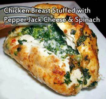 Perfect for low carb, pair this with a salad and your have a great low carb meal!

Ingredients

1 lb boneless, skinless chicken breasts
4 oz pepper jack cheese, shredded (you can use up to 6 oz)
1 c frozen spinach, thawed and drained (you can also use fresh cooked spinach)
2 tbsp olive oil
1 tbsp breadcrumbs (I use Italian style)
Sea salt, to taste
Freshly ground black pepper, to taste
Lots of toothpicks

Directions

Preheat oven to 180 (350 degreesf ).

Flatten the chicken to 1/4-inch thickness.

In a medium bowl, combine the pepper jack cheese, spinach, salt and pepper.

Combine the Cajun seasoning and breadcrumbs together in a small bowl.

Spoon about 1/4 c of the spinach mixture onto each chicken breast. Roll each chicken breast tightly and fasten the seams with several toothpicks. This part requires a tiny bit of skill and I typically use about 8 toothpicks in each roll to ensure none of the filling seeps out. Be sure to count how many total toothpicks were used!

Brush each chicken breast with the olive oil. Sprinkle the Cajun seasoning mixture evenly over all. Sprinkle any remaining spinach and cheese on top of chicken (optional).

Place the chicken seam-side up onto a tin foil-lined baking sheet (for easy cleanup). Bake for 35 to 40 minutes, or until chicken is cooked through.

Remove the toothpicks before serving. Count to make sure you have removed every last toothpick. Serve whole or slice into medallians
To SAVE this recipe, be sure to click SHARE so it will store on your personal page. For more healthy recipes, tips, new friends and more join us!>> @[137458569752882:69:Journey To Health With Tonya]