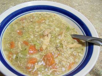 I made the most AWESOME chicken rice soup in my crock pot today. It was SOOO easy and it's SOOOO yummy!  Here is the recipe: 
4 cans chicken broth, 1 C. chopped cooked chicken, 1 bag sliced frozen carrots, 1 C. chopped celery, salt, pepper, 1 box chicken garlic ricearoni. Cook on high 4 hours. ~ Please sh are!  (for those that asked, I posted the recipe on my blog for easy pinning/saving) http://goosiegirlboutique.com/blog/?p=3389