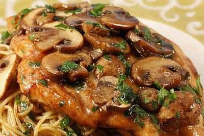 Olive Garden Chicken Marsala Recipe
Be Sure To Click on "Share" to save this to your wall.

Ingredients:  

4 chicken breasts, boneless & skinless
1/2 cup flour
Salt to taste
Pepper to taste
Dried oregano to taste
4 Tbsp oil
4 Tbsp butter or margarine
2 cups fresh mushrooms, sliced
1 cup Marsala wine

Procedures:

POUND chicken breasts between sheets of plastic wrap until about 1/4" thickness.
COMBINE flour, salt, pepper and oregano in a mixing bowl. Dredge chicken pieces in the flour, shaking off any excess.
HEAT oil and butter in a skillet over medium heat. Cook chicken breasts on medium heat for about 2 minutes on the first side, until lightly browned. Turn breasts over to cook other side, then add mushrooms to skillet. Cook breasts about 2 more minutes, until both sides are lightly browned. Continue to stir mushrooms. Add Marsala wine around chicken pieces.
COVER and simmer for about 15 minutes.
TRANSFER to serving plate.

★ℒℴѵℯ ℒℴѵℯ★ℒℴѵℯ ℒℴѵℯ★ℒℴѵℯ ℒℴѵℯ★ℒℴѵℯ ℒℴѵℯ★ℒℴѵℯ 

Click and join us here---for more every day fun, tips, recipes, weight loss support & motivation.. and learn about Skinny Fiber! 
https://www.facebook.com/groups/387439461373191/ 

♥♥♥SHARE so you can find it on your timeline♥♥♥

** ADD ME AS A FRIEND I'M ALWAYS HAPPY TO MEET NEW PEOPLE  :)