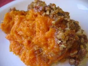 Make sure to SHARE this so ya'll can have the instructions SAVED to your timeline! 

♥♥♥♥♥♥♥♥♥Ruths Chris Sweet Potato Casserole♥♥♥♥♥♥♥♥♥

Ingredients

CRUST
1 cup brown sugar
1/3 cup flour
1 cup chopped nuts (pecans preferred) shopping list
1/3 stick butter -- melted (Do not omit or reduce this amount)
SWEET POTATO MIXTURE
3 cups mashed sweet potatoes (Garnets looks best and I bake mine first)
1 cup sugar
1/2 teaspoon salt
1 teaspoon vanilla
2 eggs -- well beaten
1 stick butter -- ( 1/2 cup) melted (You can leave it out or reduce it, if you wish)

How to make it

Combine brown sugar, flour, nuts and butter in mixing bowl. Set aside.
Preheat oven to 350 degrees.
Combine sweet potatoes, sugar, salt, vanilla, eggs and butter in a mixing bowl in the order listed. Mix thoroughly.
Pour mixture into buttered baking dish.
Sprinkle the surface of the sweet potato mixture evenly with the crust mixture.
Bake for 30 minutes. Allow to set at least 30 minutes before serving.
Serves 6 Hint: Double the recipe. People will love the leftovers, which also freeze beautifully.



Join us here for more every day fun, tips, recipes, weight loss support & motivation 
>>> https://www.facebook.com/ACEYourWeight