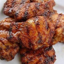 SPICY HONEY CHICKEN 

***YOU CAN ADJUST SOME INGREDIENTS TO MEET YOUR OWN DIETARY NEEDS.

INGREDIENTS
- Skinless chicken breast
- 2 Tsp. coconut or olive oil
RUB
- 1 Tsp. garlic powder
- 2 Tsp. chili powder
- 1/2 Tsp. onion powder
- 1/2 Tsp. coriander
- 1 Tsp. Sea salt
- 1 Tsp. cumin
- 1/2 Tsp. chipotle chili powder
GLAZE
- 1/2 c. Honey
- 1 Tbsp. Cider vinegar

DIRECTIONS
- Combine the rub spices in a bowl, mix well. Drizzle oil over chicken breast and coat well. Toss chicken with spice rub to coat all sides. Grill chicken for 4-6 min. on each side. While chicken is grilling. Warm honey in microwave so it's not thick. Add the vinegar and mix well. Brush glaze well on chicken on both sides. Grill until chicken is cooked fully, Enjoy !!