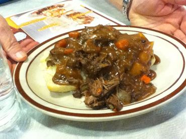 YUMMY POT ROAST(SLOW COOKED)


2 c. water
5 to 6-lb. beef pot roast
1-oz. pkg. ranch salad dressing mix
.7-oz. pkg. Italian salad dressing mix
.87-oz. pkg. brown gravy mix
6 to 8 potatoes, peeled and cubed
8 to 10 carrots, peeled and thickly sliced

Pour water into a large oval slow cooker; add roast. Combine mixes and sprinkle over roast. Cover and cook on low setting for 6 to 7 hours; add potatoes and carrots during the last 2 hours of cooking. Serves 6 to 8.

Be sure to SHARE to your timeline to save this!

♥✿´¯`*•.¸¸✿Send me a Friend request to see more awesome recipes, fun & handy tips, motivation, and  DIY ideas, https://www.facebook.com/marcine.jenis1

For weight loss motivation join us here https://www.facebook.com/groups/eatthinbethin/

www.sfbuffalo.com